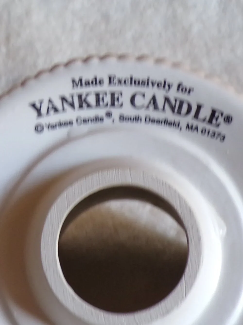 Yankee Candle Lampshade Topper Shade Ceramic Small